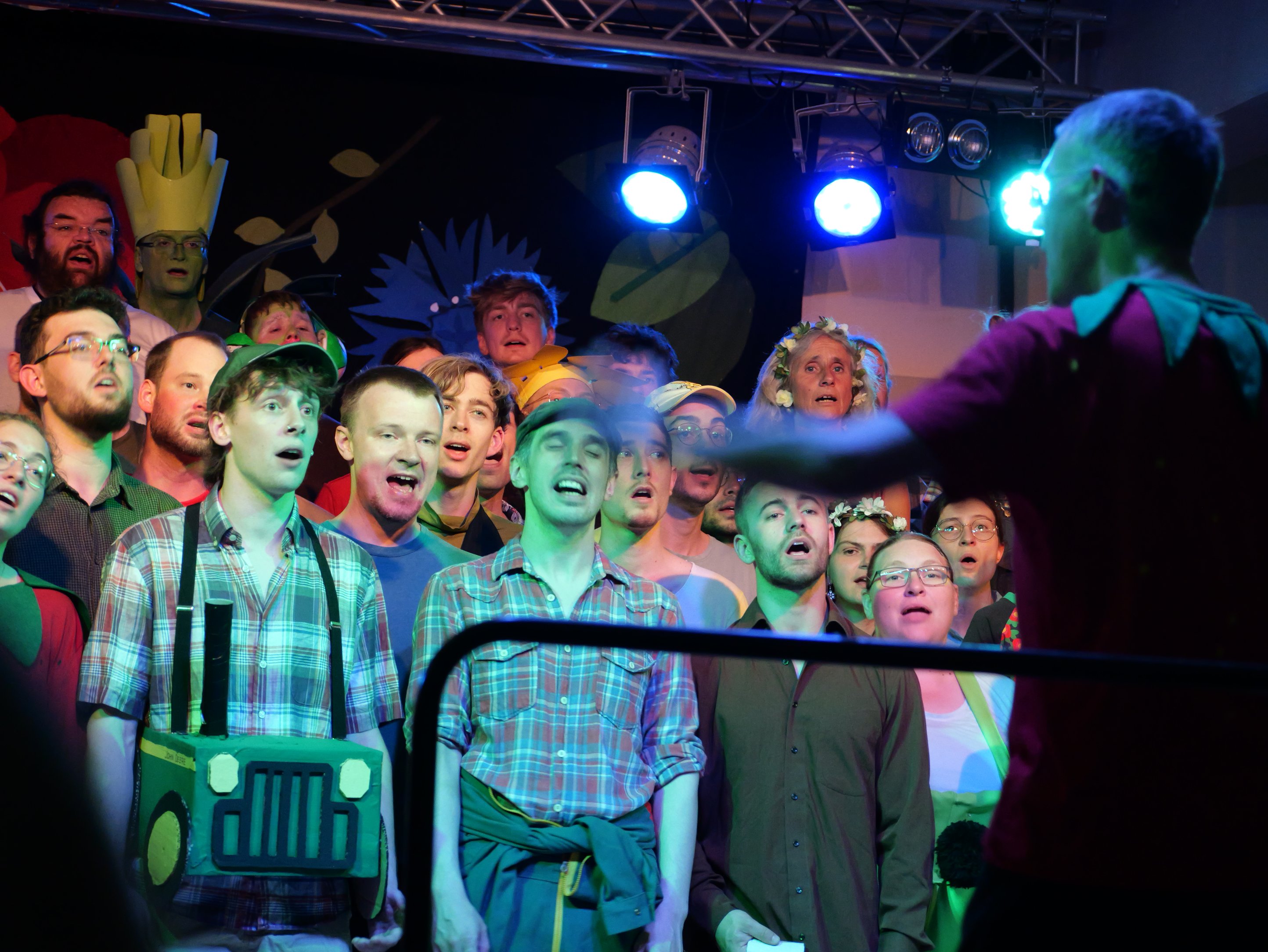 Unicante in der zweiten Konzerthälfte am 28. Juni 2025